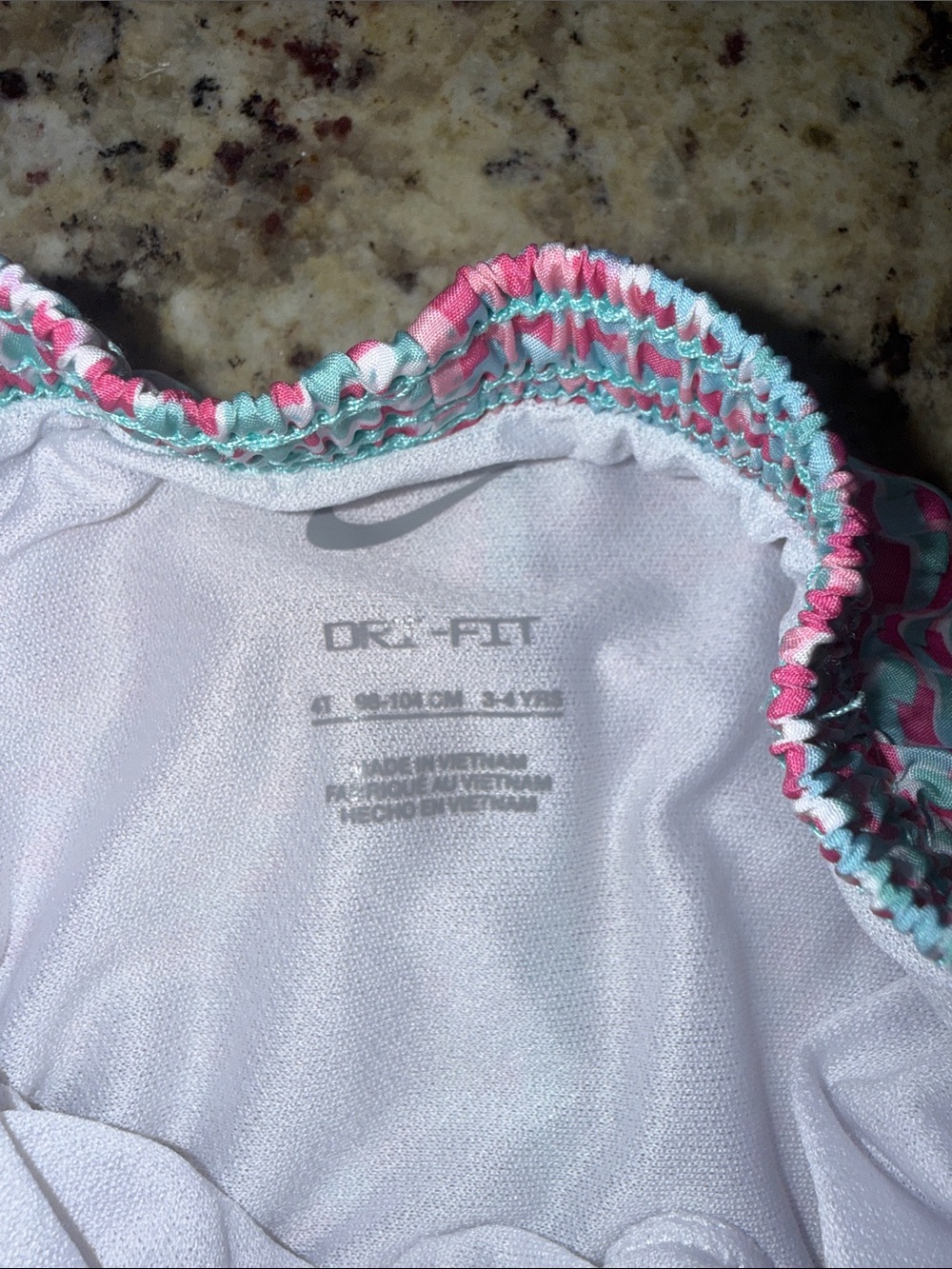 Nike Pink Heart Dri-FIT Top with Pink & Turquoise Set - Picture 5 of 8
